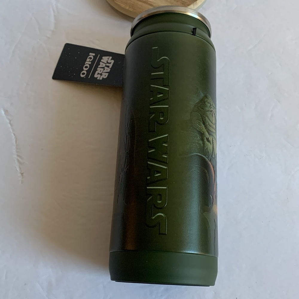 NWT Jabba The Hut Palace Star Wars 16 oz Can Insulated Igloo Tumbler - Picture 5 of 10